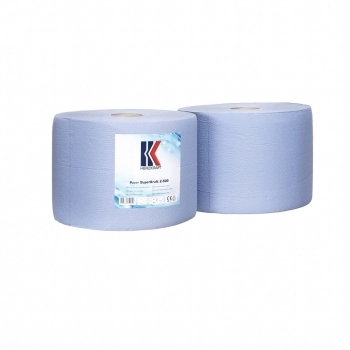 ROLA HARTIE BLUE 2-ST, 500FOI, 36X22CM(H), 180M/ROL, 2ROLE/SET - (HK035232) 0